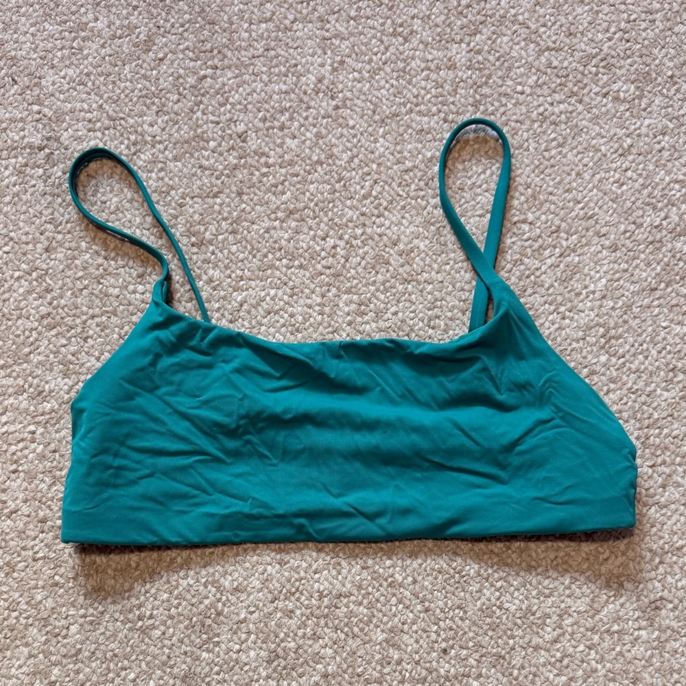 Athleta Vibrant Green Swim Top/Bralette